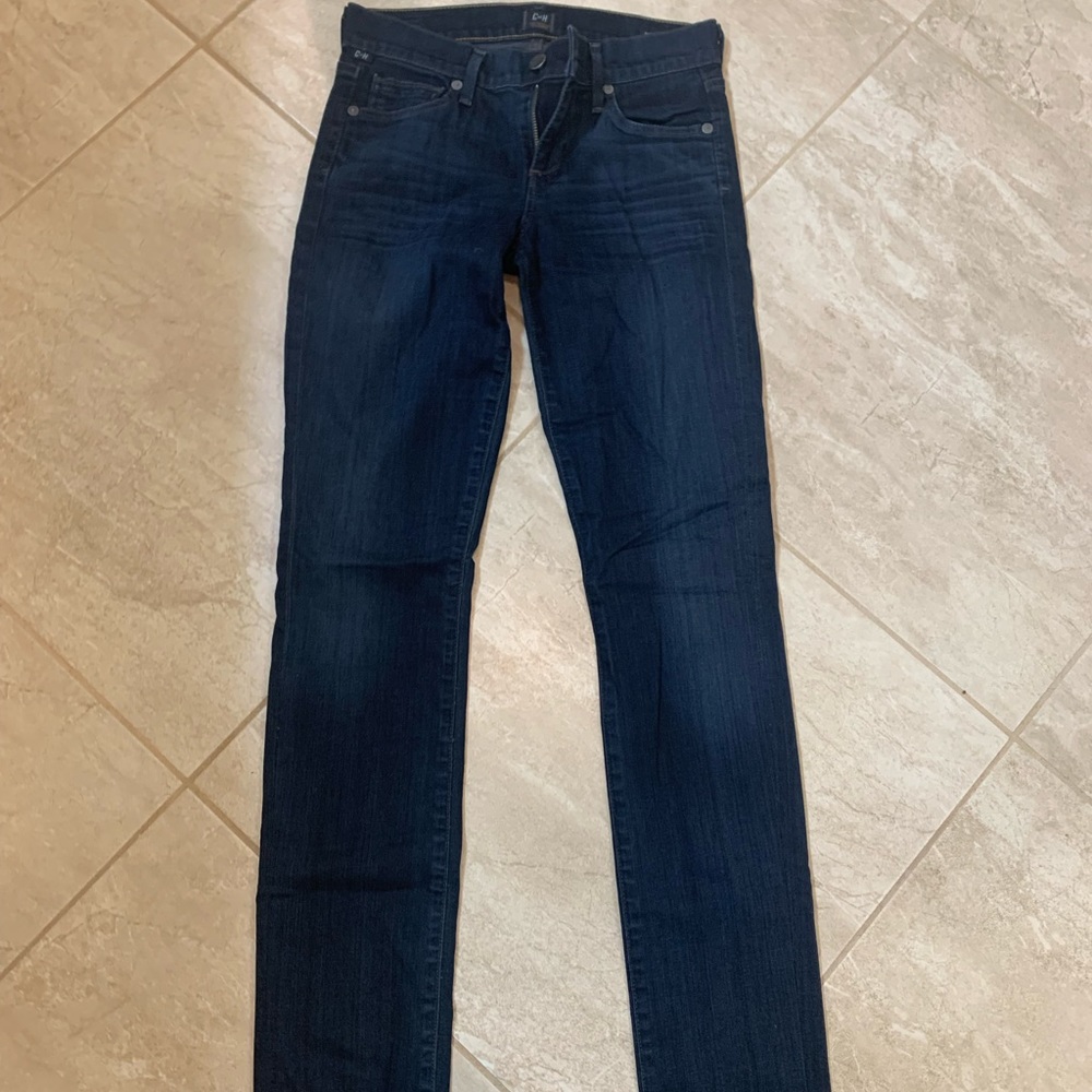 Citizens of humanity Ava low rise straight leg size 24